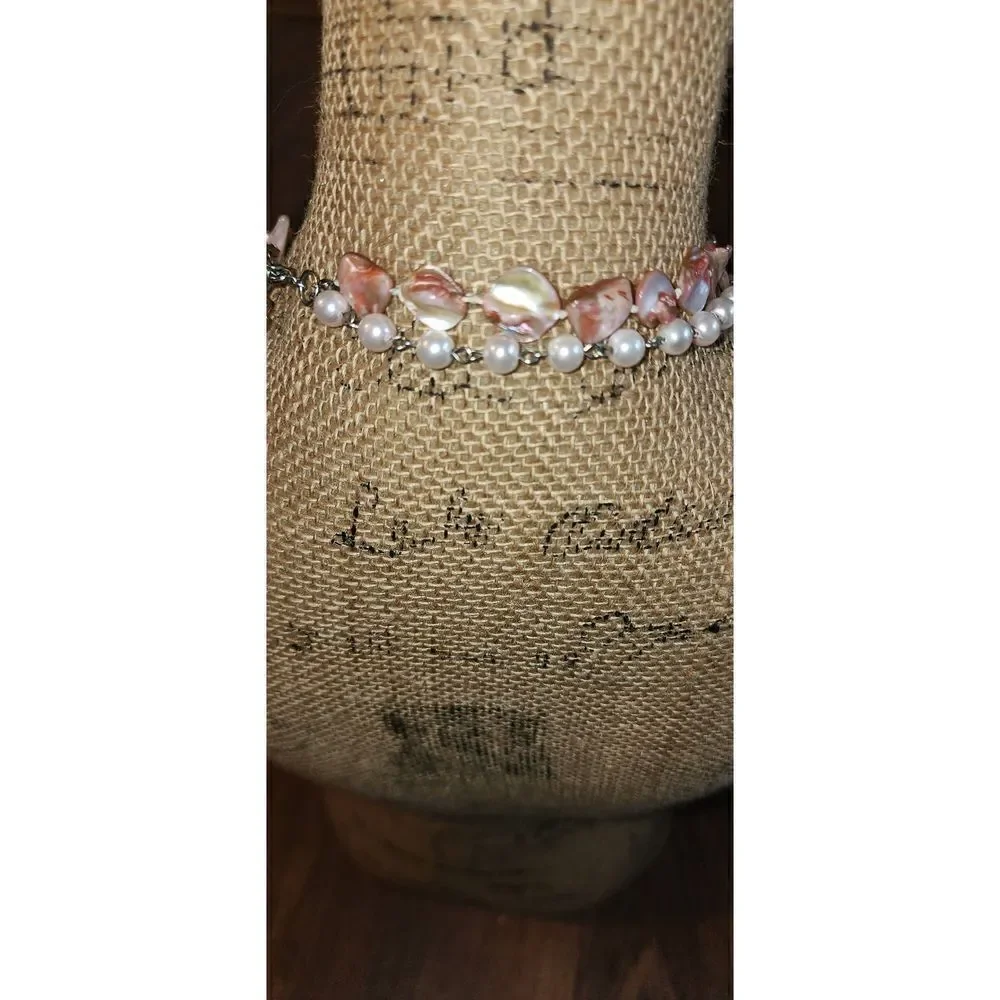 Faux Pearl Necklace